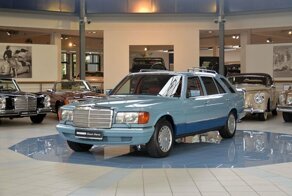 Японские чудеса: уникальный Mercedes-Benz 500SEL W126 Estate для художника