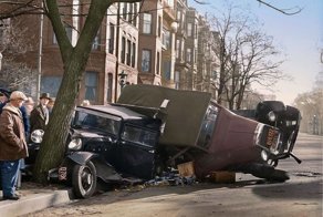 Бодался телёнок с дубом: аварии автомобилей с участием деревьев