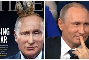 «Восходящий царь». На новую обложку Time поставят Путина в короне