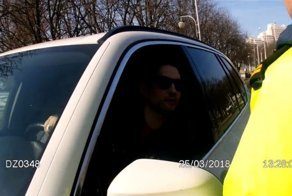 В Минске задержали водителя BMW с московскими номерами при помощи ОМОНа