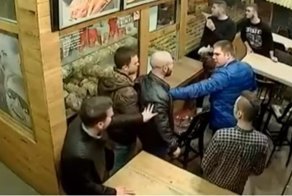 Разборка в хорватской закусочной