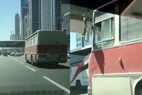 Неожиданная встреча с автобусом Икарус в Эмиратах