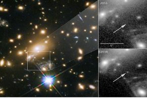 Звезда Icarus: Hubble наблюдает за самой дальней звездой, из когда-либо увиденных