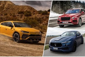 Внедорожники класса люкс: как выглядят кроссоверы от Bentley, Maserati и Lamborghini