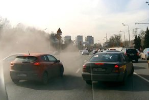 Авария дня. Из-за дорожных разборок в Москве пострадал ребенок