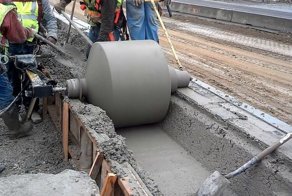 Как делают бетонные бордюры в Америке