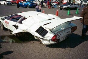 Прощай Mid Night: в Японии разбили редкий Lamborghini Countach QV 1985 года