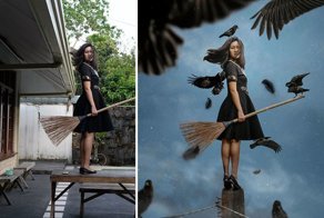 20 фотографий с заднего дворика, ставших сказочными мирами в руках художницы