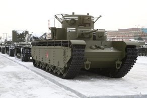 Пятибашенный танк Т-35 восстановили на Урале