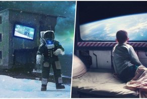 Российский художник делает очень крутые арты на космическую тематику
