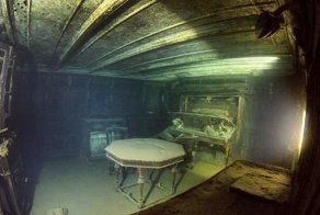 Мини-Титаник: фотографии 100-летнего корабля на дне озера
