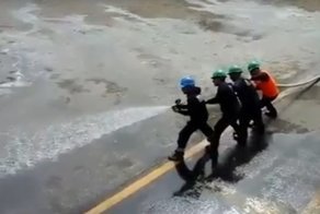 Неудержимый рукав перуанских пожарных