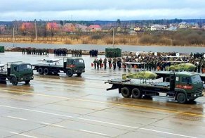На репетиции Парада Победы засветились новейшие беспилотники