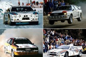 Audi Quattro и Lancia Rallye 037: битва философий