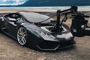 Спорткар Lamborghini Huracan переоборудовали для киносъемок