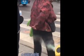 В Китае испытывают новое средство воспитания пешеходов