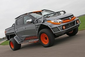 Крутой пикап пикап Mitsubishi L200 для шоу Fast & Furious