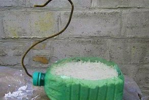 Кашпо из гипса своими руками