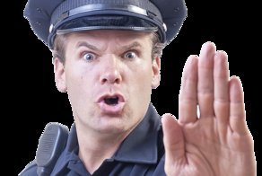 Полицейские на службе решили прокатиться с детской горки и наделали шуму