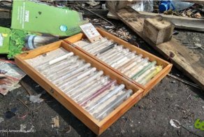 На свалке в Екатеринбурге нашли пробирки с образцами смертельно опасных боевых газов