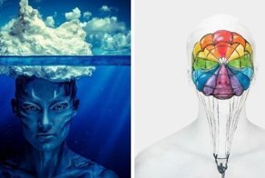 Британская художница создала серию работ, которые показывают, что творится у людей в голове