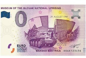 Ко дню победы над фашизмом в Словакии выпустили нулевую евробанкноту