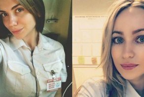 Очаровательные сотрудницы, которые работают на железной дороге