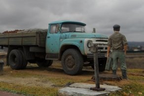 Зил 130 с картошкой