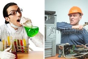 Пользователи сети делятся худшими стоковыми фото своих профессий, на которых творится что-то странное