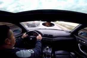 Отличный ролик получился! Горе-шашечник разбил свой BMW