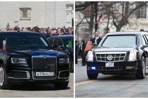 "Кортеж" Путина оказался мощнее, чем Cadillac Трампа
