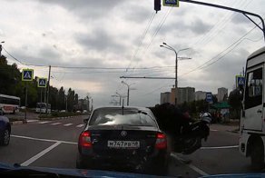 Авария дня. Липецкий мотолётчик
