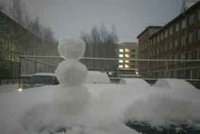Зима решила вернуться. Шо, опять?