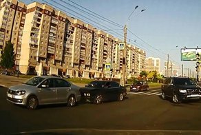 Женщина за рулём спровоцировала ДТП
