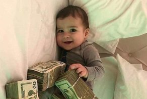 В роскоши с пеленок: богатенькие папеньки и маменьки делятся в Instagram снимками детей