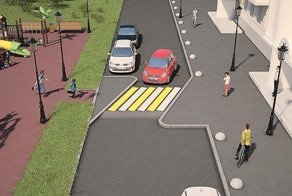 Пешеходные переходы станут похожи на "лежачих полицейских"