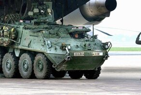 В Литве снова авария с техникой НАТО,  бронетранспортер США врезался в дерево