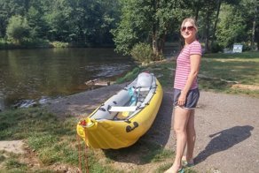 Сплав по реке влтава, чехия