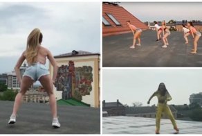 Ростовские девушки стали всё чаще танцевать на крыше