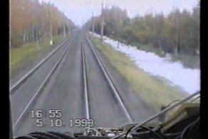 Рекордные испытания ТЭП80-0002 05.10.1993.TEP80