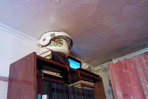 Сосед сверху, кастрюля и наушники
