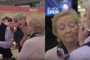 Вот какой должна быть настоящая любовь: 84-летний муж научился накладывать макияж своей жене, прежде чем она ослепнет