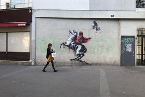 Бэнкси совершил 6 новых актов "вандализма" в Париже, и все они несут в себе важное сообщение