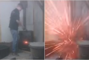 Почему не стоит кидать аэрозольный баллон в дровяную печь