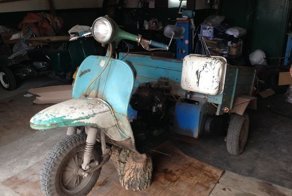 Восстановление старого мотороллера Вятка МГ-150