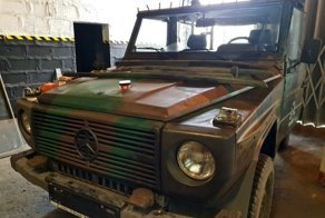 Старенький военный "Гелик" полностью восстановили и обновили