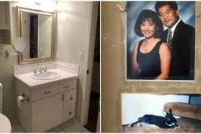 Пара затеяла ремонт в ванной, и нашла забавное послание от предыдущих хозяев