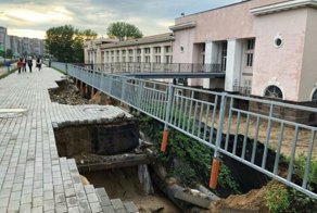 Дождь размыл набережную, построенную в Нижнем Новгороде к ЧМ-2018