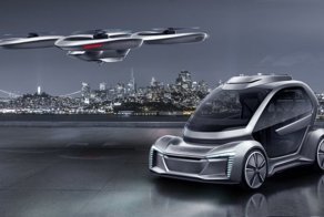 Летающий автомобиль Pop.Up Next: Audi в небе, Airbus на земле