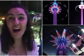 Смартфон пережил и заснял падение с 140-метровой высоты в парке развлечений